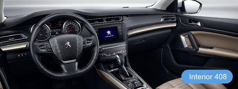 Interior Peugeot 408 Plan 84 Autos
