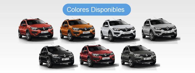 Colores Disponibles Nuevo Renault STEPWAY Plan 84 Autos