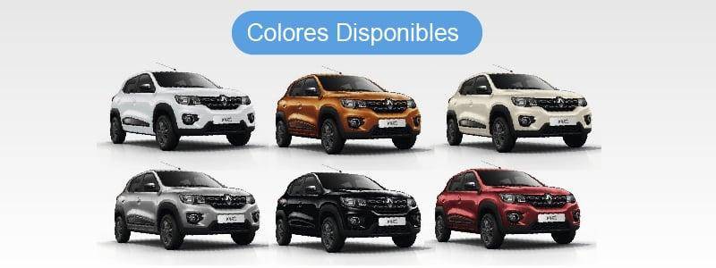 Colores Disponibles Nuevo Renault KWID Plan 84 Autos