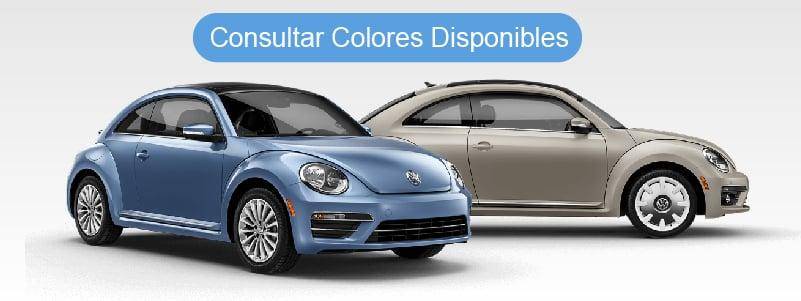 Colores Volkswagen Beetle Plan 84