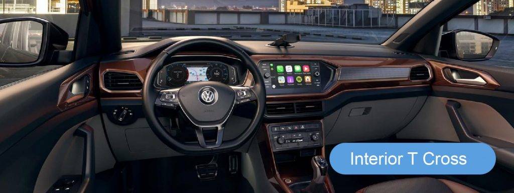 Interior  Volkswagen T-Cross Plan 84 Auto