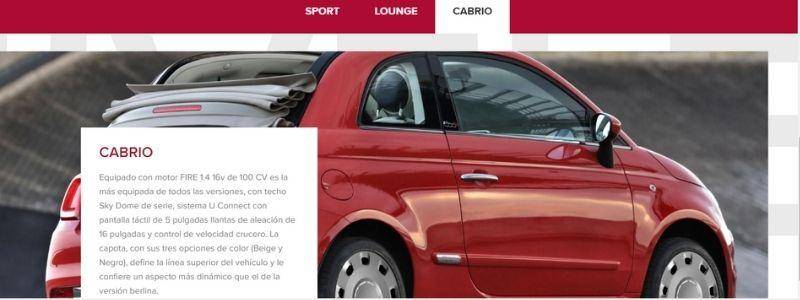 Fiat 500 Plan 84 Autos en cuotas